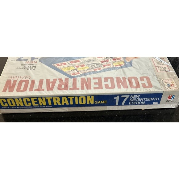 CONCENTRATION Board Game 17th Edition Vintage 1972 Milton Bradley 4950 RoloMatic - Picture 4 of 8